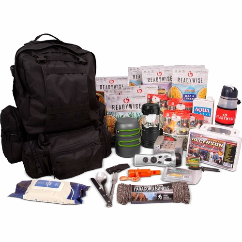 Ultimate 3-Day Emergency Survival Backpack, packed and closed
